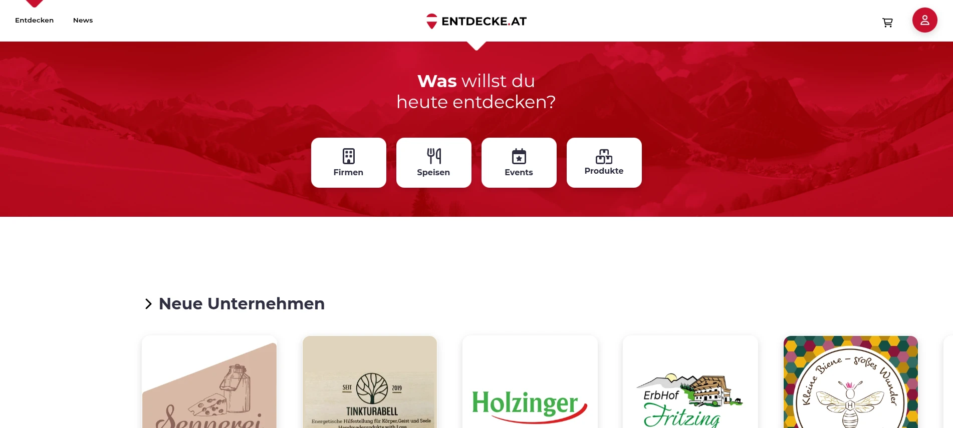 Das Design der alten Suchfunktion