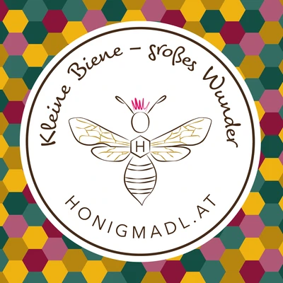 Logo von „Honigmadl“  Imkerei Heidi Guggenberger