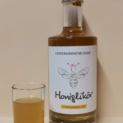 Produktbild von „Honigmadl“  Imkerei Heidi Guggenberger's Honig Likör